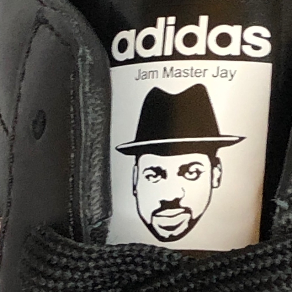 Adidas Superstar 50 Men’s Size10 Run DMC Black & White Sneakers - Picture 4 of 11